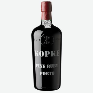 Вино ликерное Kopke Fine Ruby Porto портвейн красное сладкое, 0.75л Португалия