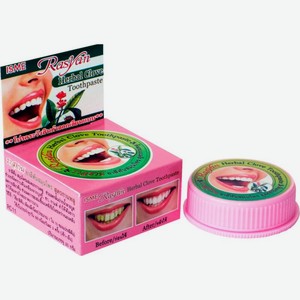 Зубная паста Rasyan Herbal Clove с экстрактом гвоздики 25мл