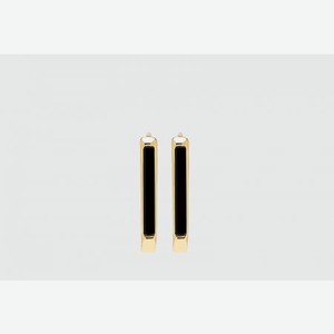 Серьги VIAMORE Daniela Onyx Gold Earrings 1 шт