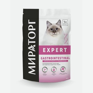 Полнорационный сухой корм Winner Expert Gastrointestinal для взрослых кошек всех пород Мираторг 0,0,4 кг