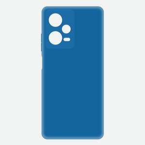 Чехол KRUTOFF для Xiaomi Redmi Note 12 Pro+ 5G, синий (446750)