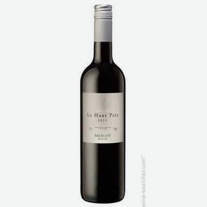 Вино LE HAUT PAIS IGP MERLOT красное сухое 13,5% 0.75л Франция Перигор