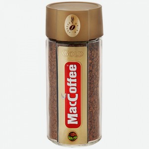 Кофе растворимый MacCoffee Gold сублимированный, 0,1 кг