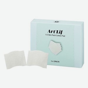 Пэды очищающие для лица Art Lif 1/2 Skin Pack Cotton Pad 60шт