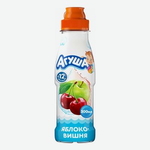 Напиток сокосодержащий для детей Агуша яблоко-вишня с 12 месяцев 300 мл