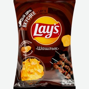 Чипсы картофельные LAY S со вкусом шашлыка, 70г