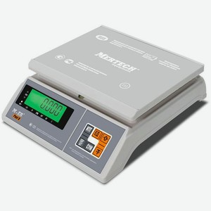 Весы фасов. Mertech M-ER 326AFU-3.01 LCD белый (3058)