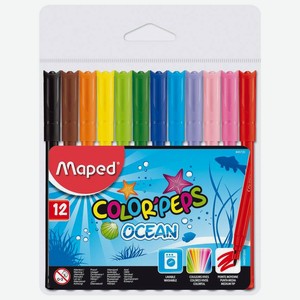 Набор цветных карандашей Maped Color Peps Strong, 12 цветов Испания