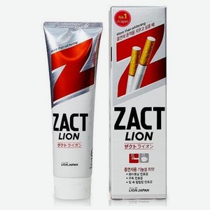 Паста зубная отбеливающая Zact Lion 150 г