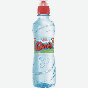 Вода минеральная Святой источник природная негазированная, 0.33 л, пластиковая бутылка