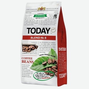 Кофе в зернах Today Blend № 8, 200 г