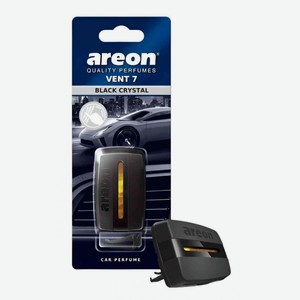 Ароматизатор для автомобиля на дефлектор Areon Black Crystal V708, 4,5 мл
