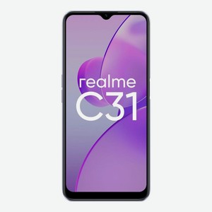 Смартфон Realme C31 4/64Gb серебристый
