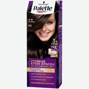 Крем-краска Palette для волос стойкая 4-0, 110мл