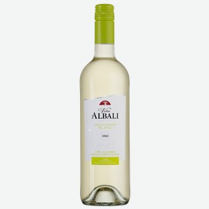Вино безалкогольное Vina Albali Sauvignon Blanc Low Alcohol, 0,5% 0.75 л.