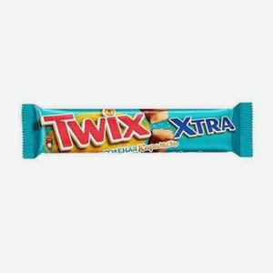Шоколадный Батончик Twix Xtra Соленая Карамель 82г