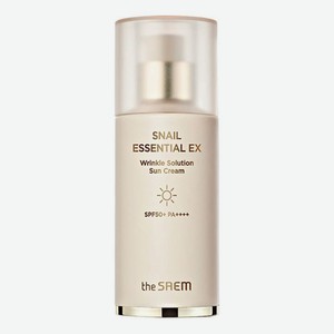 Крем для лица солнцезащитный Snail Essential EX Wrinkle Solution Sun Cream SPF50+ PA++++ 40мл