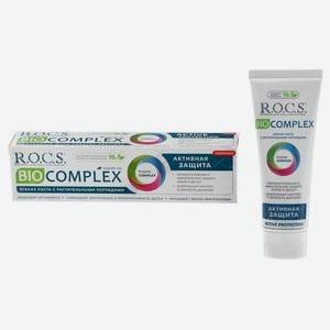 Зубная паста R. O. C. S. Biocomplex, Активная защита, 94 г