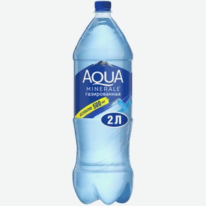 Вода питьевая Aqua Minerale Газированная 2 л ПЭТ