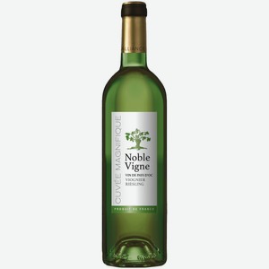 Вино Noble Vigne Viognier Riesling белое сухое