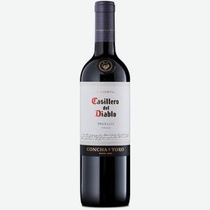 Вино Casillero del Diablo Merlot Reserva красное сухое