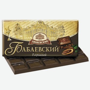Шоколад Бабаевский 90/100 гр Горький