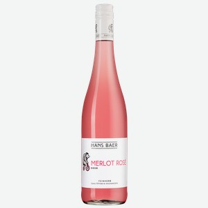 Вино Hans Baer Merlot Rose 0.75 л.