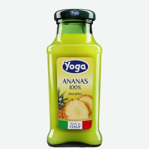 Сок Сок ананасовый Yoga (24 шт.) 0.2 л.