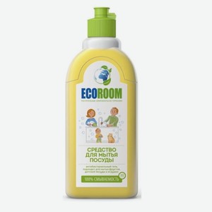 Ecoroom Средство для Мытья Посуды Лимон, 500 мл