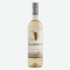 Вино Golden Kaan Chardonnay белое полусухое, 0.75л ЮАР