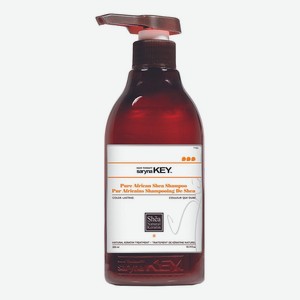 Восстанавливающий шампунь для волос с Африканским маслом Ши Color Lasting Pure African Shea Shampoo: Шампунь 300мл