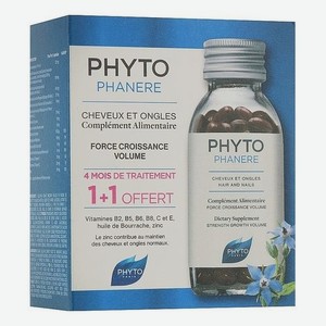Биодобавка Phytophanere Force Croissance Volume: Биодобавка 2*120 капсул