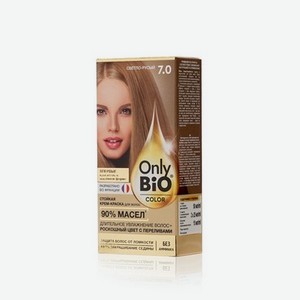 Крем - краска для волос Only Bio Color 7.0 , Светло-русый , 115мл