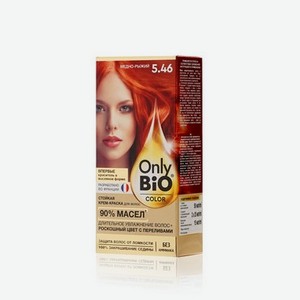 Крем - краска для волос Only Bio Color 5.46 , Медно-рыжий , 115мл