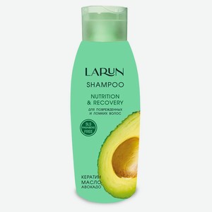 Larun Шампунь для Поврежденных Волос Nutrition & Recovery, 500 мл