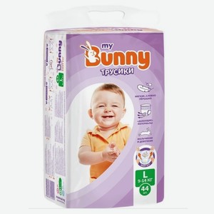 My Bunny Подгузники - Трусики Junior 9 - 14 кг L, 44 шт