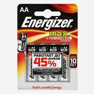 Energizer Max Plus Батарейка E91 BP4
