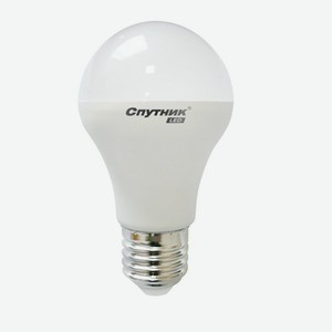 СПУТНИК Лампа светодиодная груша LED A60 12W/3000K/E27 100 Вт, теплый свет