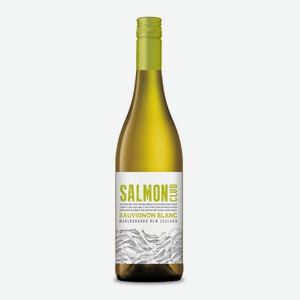 Вино Salmon Club Sauvignon Blanc белое полусухое, 0.75 л Новая Зеландия