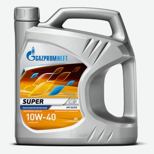 Масло моторное Gazpromneft Super 10W-40 4л
