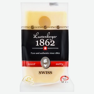 Сыр Люстенбергер 1862 орехово-сладкий 50% 0,2 кг