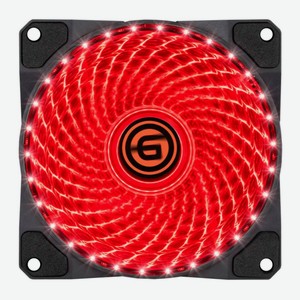 Вентилятор для компьютера Ginzzu 12LR33 Red