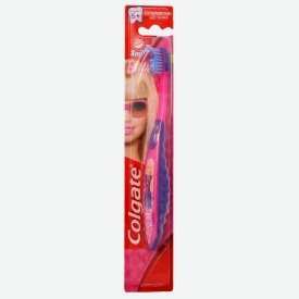 Colgate Зубная щетка Детская 5+ Spiderman/Barbie