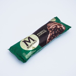 Мороженое МАГНАТ Фундук и шоколад, эскимо, 70 г