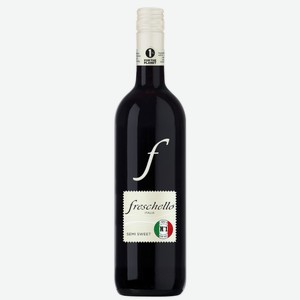 Вино Freschello Rosso Sweet красное полусладкое, 0.75л Италия