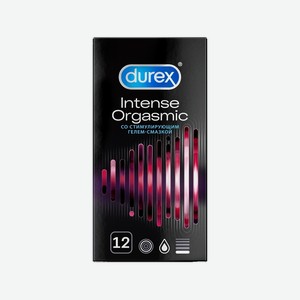 Durex Презервативы Intense Orgasmic, 12 шт