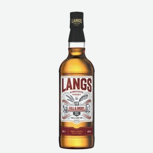 Виски Langs Full & Smoky 0.7 л.