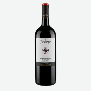 Вино Podere Montepulciano d Abruzzo 1.5 л.