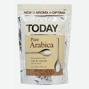Кофе Today Pure Arabica растворимый 150 г