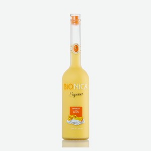 Ликер Bionica Mango & Slivki манго-сливки 17%, 0,5 л